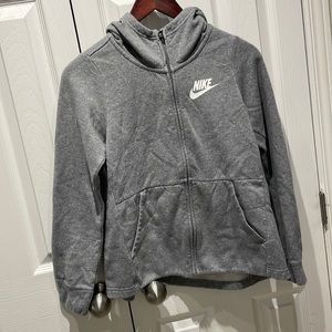 Nike full zip youth hoodie - size L